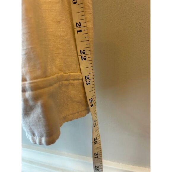 Ann Taylor Linen Moto Jacket Dusty Pink sz S girly rock - Picture 10 of 11